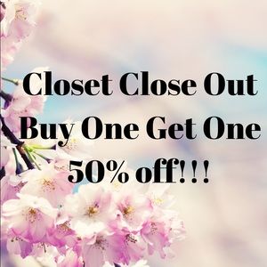 All items must go!!!